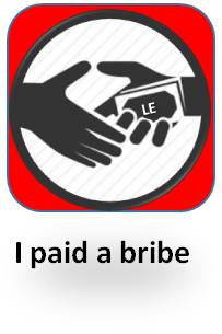 I paid a bribe