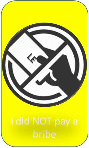 I Did not Pay a Bribe